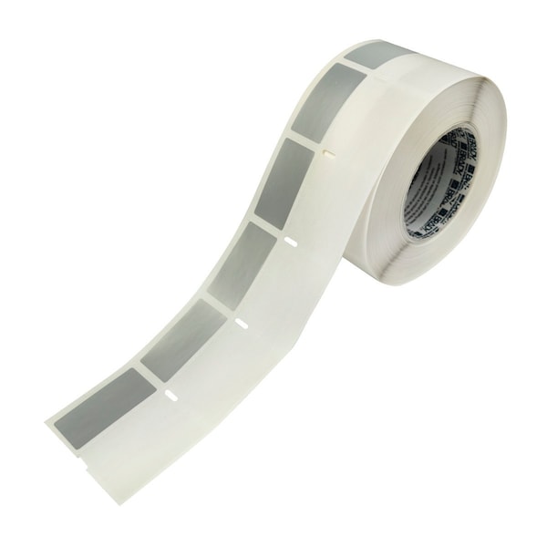 Metallized Polyester Lbls with Overlaminate 1 in H x 2 in W SL 1000/RL